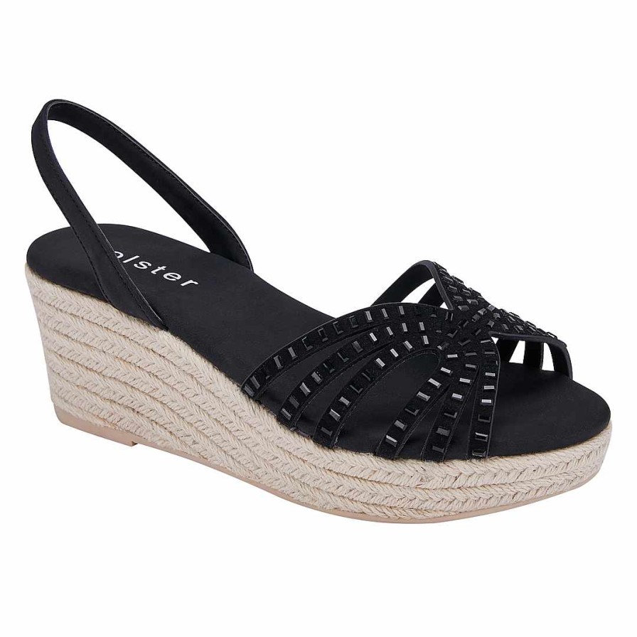 Femmes Holster | Espadrilles Sirene Noir